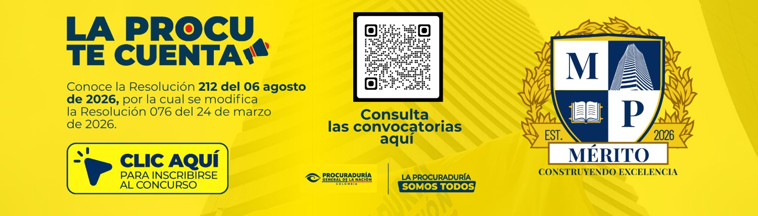 Concurso Abierto de Méritos 2026 - Mérito, Transparencia y Excelencia
