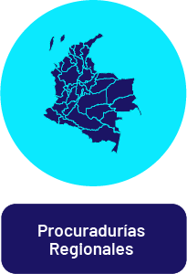 Organigrama Regionales - Procuraduría General de la Nación