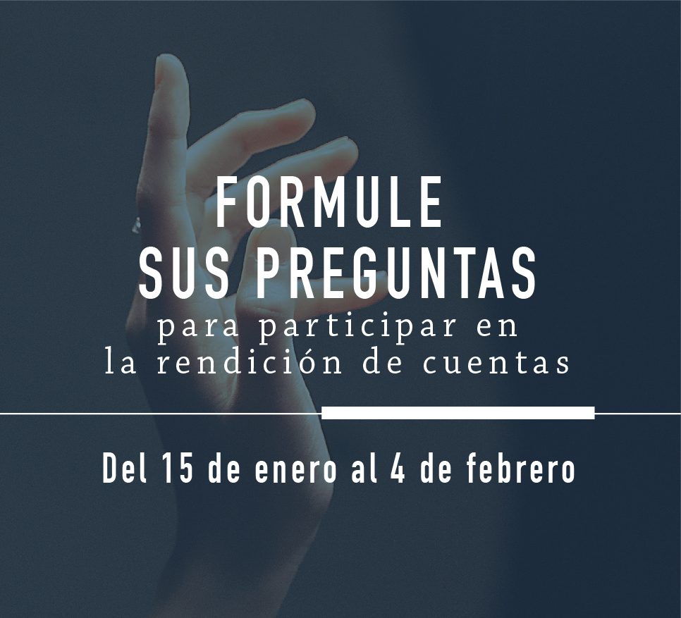Haga clic para formular sus preguntas relacionadas con la rendición de cuentas de la PGN